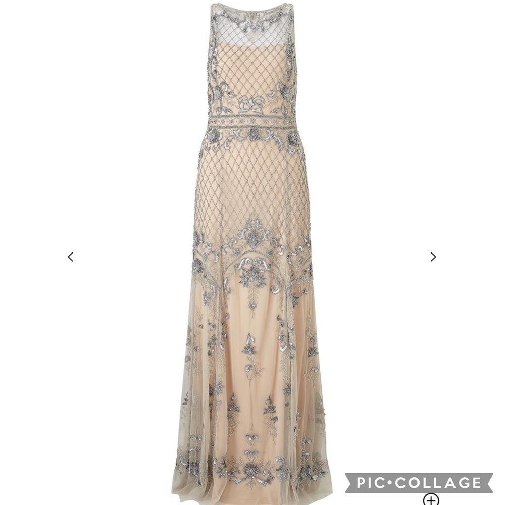 Adrianna Papell fully beaded gown - Picture 2 of 10